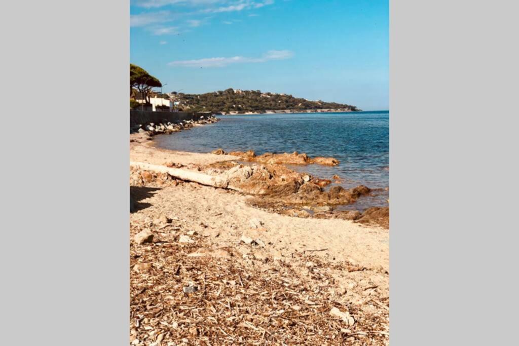 Charmant Studio Avec Terrasse Vue Mer A 50 M Sainte-Maxime Ngoại thất bức ảnh