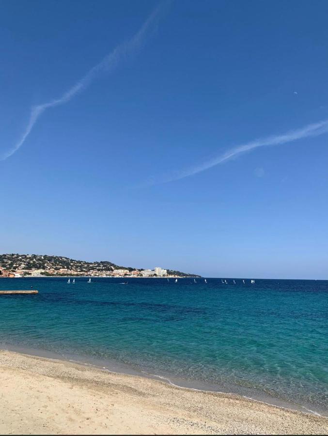 Charmant Studio Avec Terrasse Vue Mer A 50 M Sainte-Maxime Ngoại thất bức ảnh
